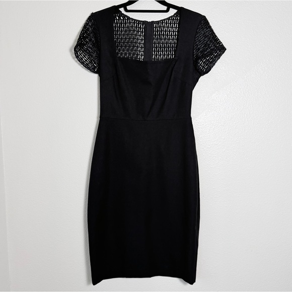 Roland Mouret for Banana Republic Black Shift Dress, Size 8 - Picture 4 of 11